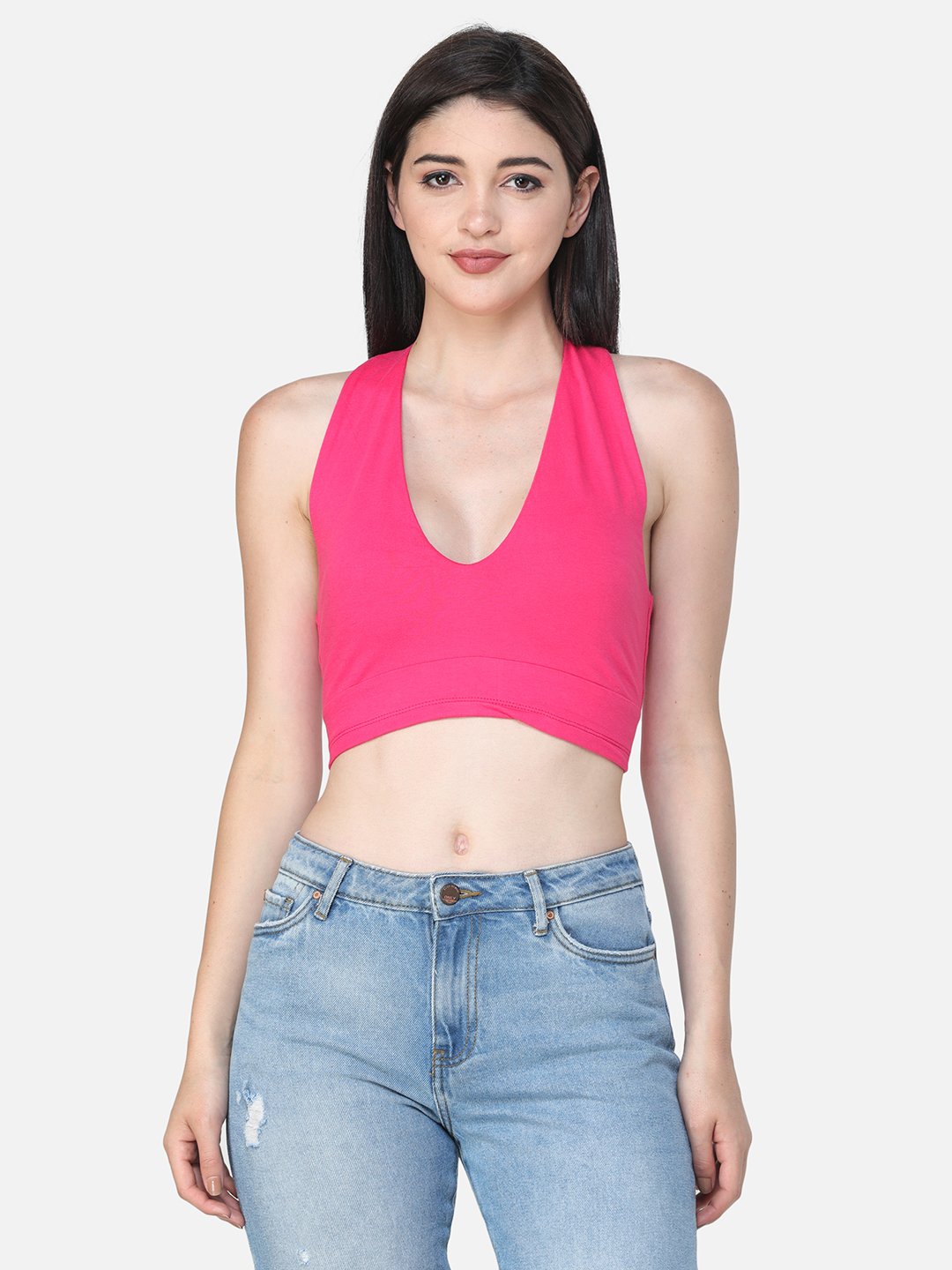 Cation Pink Crop Top