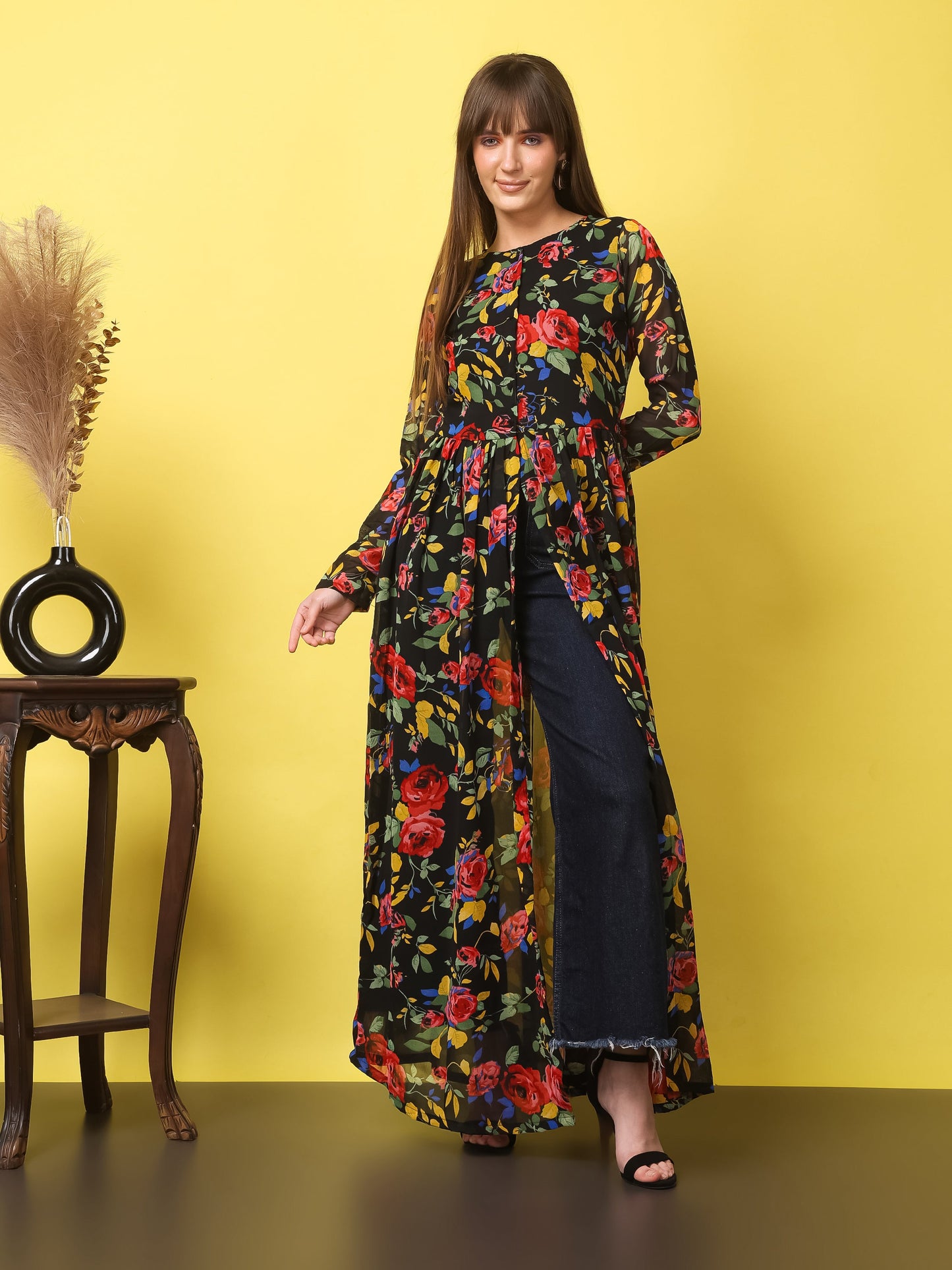 Floral Printed Georgette Tunics