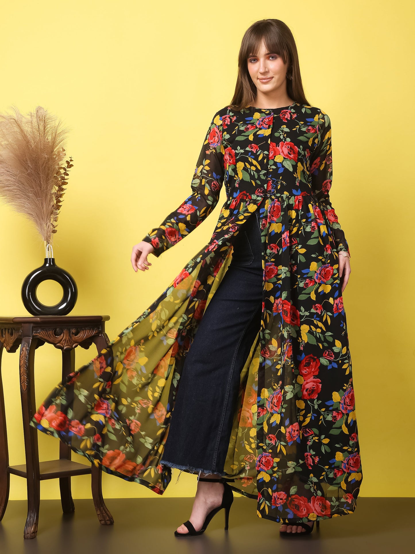 Floral Printed Georgette Tunics