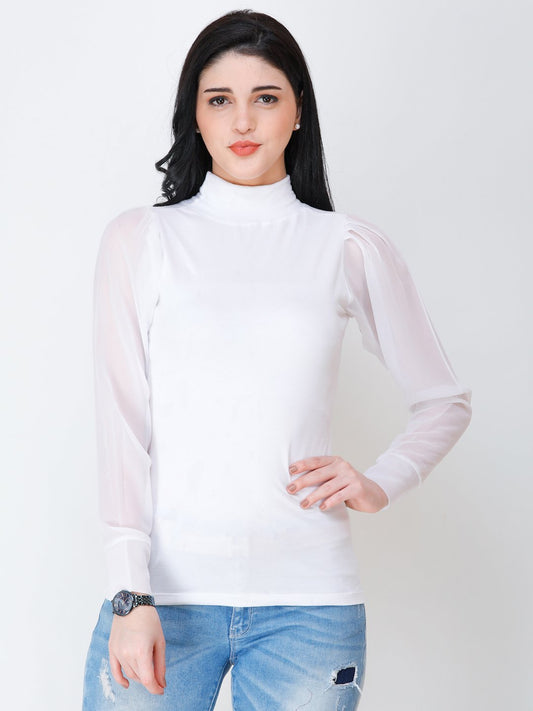 SCORPIUS White regular top