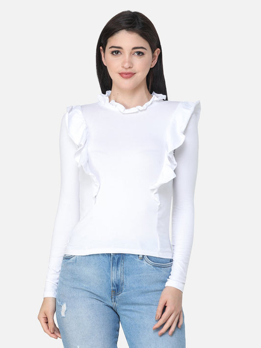 SCORPIUS SOLID WHITE TOP