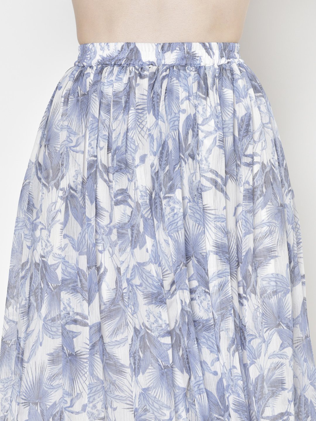 Printed Midi Skirt