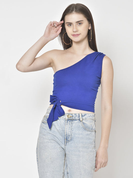 Cation Blue Solid Top