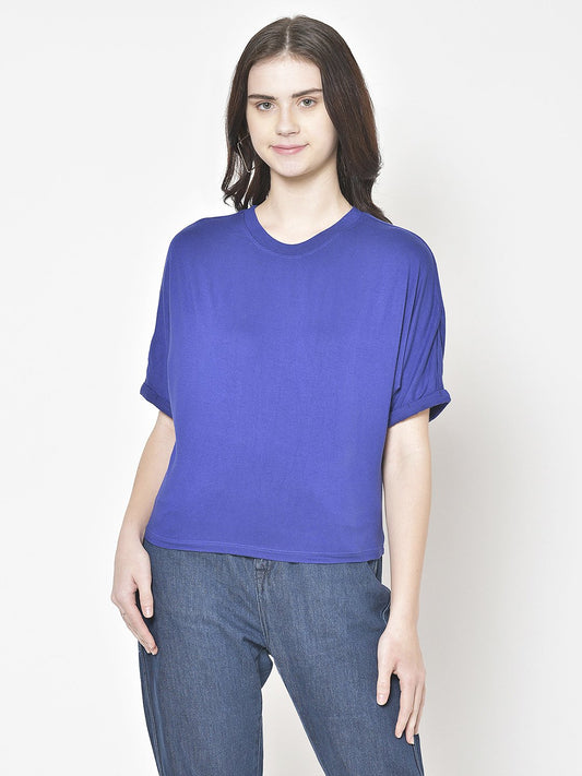 Cation Blue Solid Top