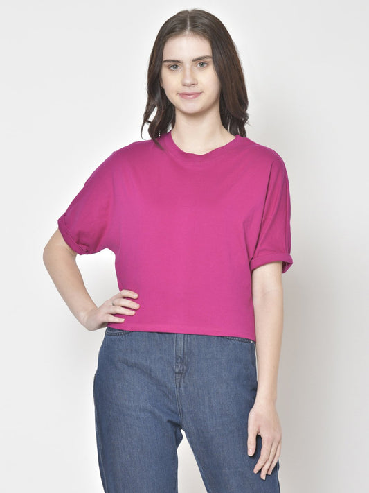 Cation Magenta Solid Top