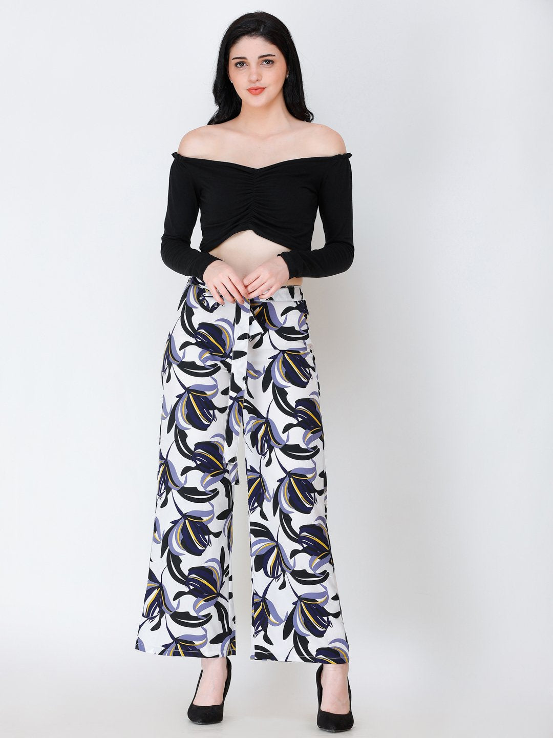 SCORPIUS WHITE PRINTED Palazzo