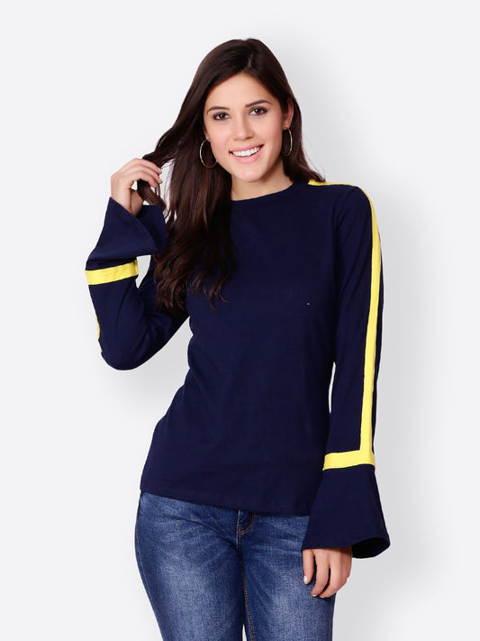 SCORPIUS SOLID NAVY TOP