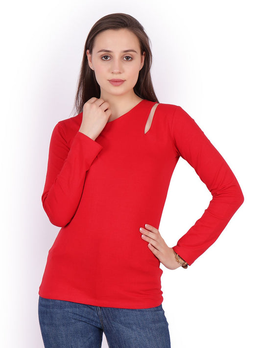 Scorpius Red full sleeve Top