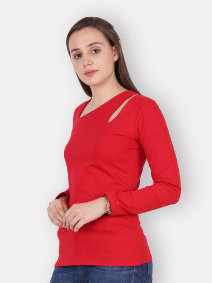 Scorpius Red full sleeve Top